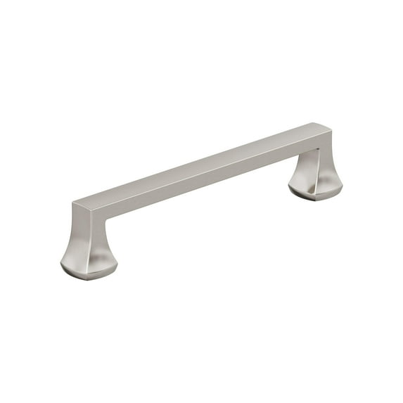 Amerock Hybridize 5-1/16 inch Center-to-Center Satin Nickel Cabinet Pull, 25 Pack
