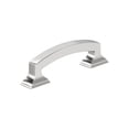 thumbnail image 1 of Amerock Incisive 3 inch (76mm) Center-to-Center Polished Chrome Cabinet Pull, 25 Pack, 1 of 4