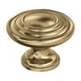 thumbnail image 1 of Amerock Inspirations 1-3/4 inch (44mm) Diameter Champagne Bronze Cabinet or Furniture Knob, 25 Pack, 1 of 5