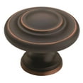thumbnail image 1 of Amerock Inspirations 1-3/4 inch (44mm) Diameter Oil-Rubbed Bronze Cabinet or Furniture Knob, 10 Pack, 1 of 4