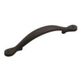 thumbnail image 1 of Amerock Inspirations 3-3/4 inch (96mm) Center-to-Center Matte Black Cabinet Pull, 10 Pack, 1 of 4