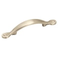 thumbnail image 1 of Amerock Inspirations 3 in (76 mm) Center-to-Center Satin Nickel Cabinet Pull - 10 Pack, 1 of 5