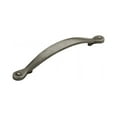 thumbnail image 1 of Amerock Inspirations 5-1/16 inch (128mm) Center-to-Center Weathered Nickel Cabinet Pull, 1 of 7