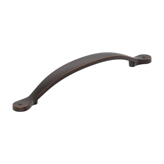 Amerock Inspirations 6-5/16 inch (160mm) Center-to-Center Oil-Rubbed Bronze Cabinet Pull, 10 Pack