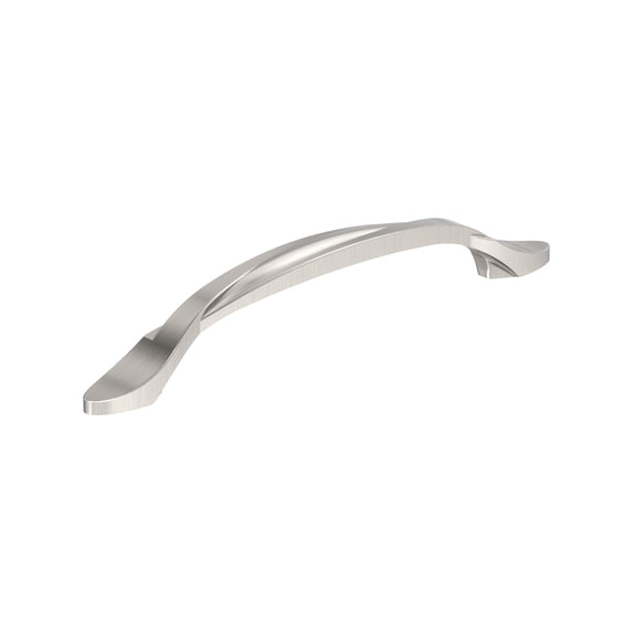 Amerock Intertwine 5-1/16 inch Center-to-Center Satin Nickel Cabinet or Furniture Pull, 10 Pack