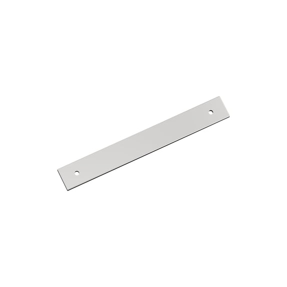 Amerock Ladera 6-5/16 inch (160mm) Center-to-Center Rectangle Polished Chrome Cabinet Pull Backplate