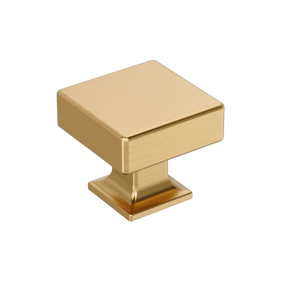 Amerock Lintel 1-1/4 inch (32mm) Length Champagne Bronze Cabinet Knob