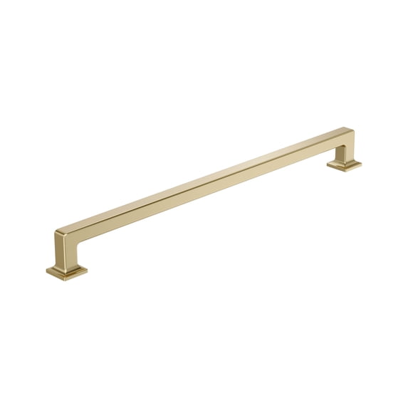 Amerock Lintel 18 inch (457mm) Center-to-Center Golden Champagne Appliance Pull