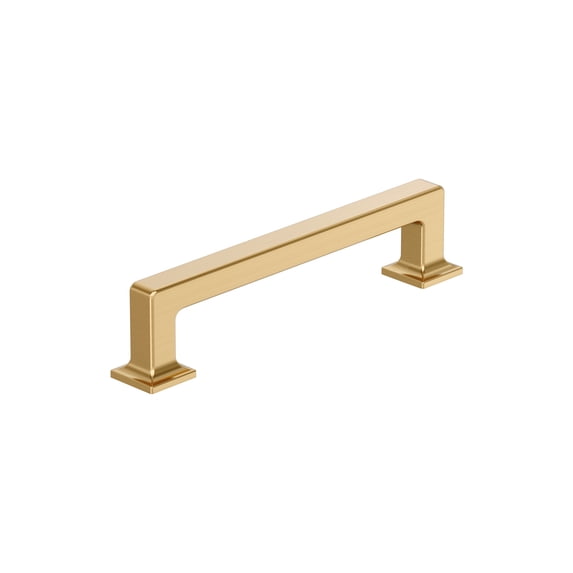 Amerock Lintel 5-1/16 inch (128mm) Center-to-Center Champagne Bronze Cabinet Pull