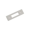 thumbnail image 1 of Amerock Medora 3 inch (76mm) Center-to-Center Rectangle Satin Nickel Cabinet Pull Backplate, 1 of 6
