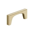 thumbnail image 1 of Amerock Merced 3 inch (76mm) Center-to-Center Golden Champagne Cabinet Pull, 1 of 7