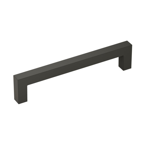 Amerock Monument 5-1/16 inch Center-to-Center Matte Black Cabinet Pull, 10 Pack