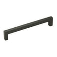 thumbnail image 1 of Amerock Monument 6-5/16 inch Center-to-Center Matte Black Cabinet Pull, 10 Pack, 1 of 8