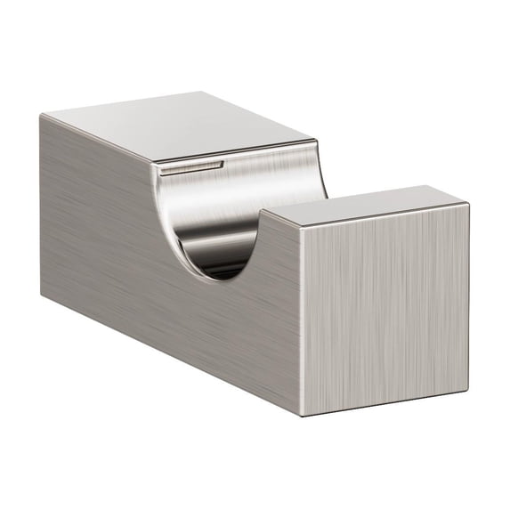 Amerock Monument Brushed Nickel Single Prong Robe Hook