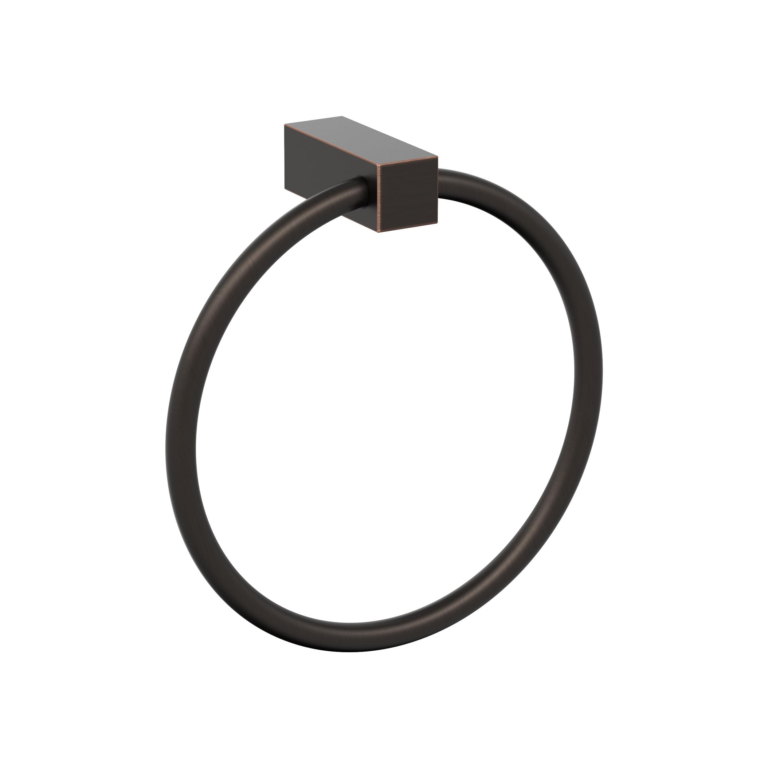 Amerock Monument Oil-Rubbed Bronze Closed Towel Ring
