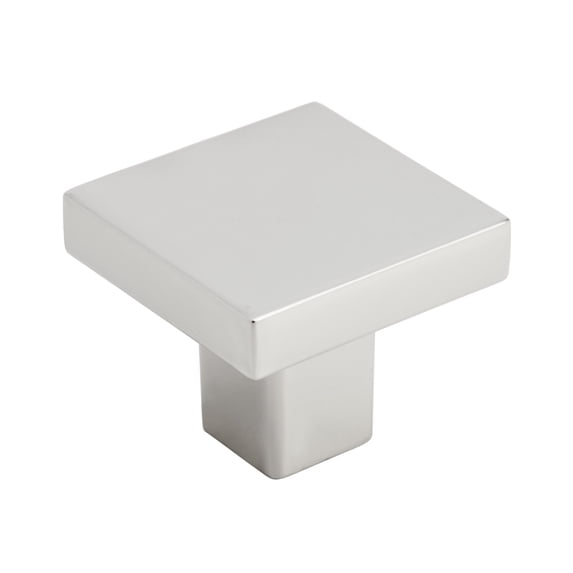 Amerock Monument Polished Nickel 1-3/16 Inch Knob, 25 Pack