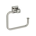 thumbnail image 1 of Amerock Mulholland Brushed Nickel Open Towel Ring, 1 of 9