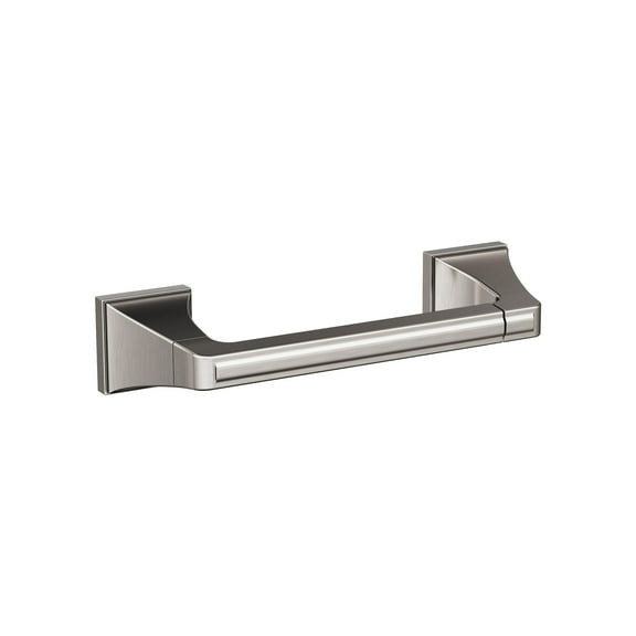 Amerock Mulholland Brushed Nickel Pivoting Double Post Toilet Paper Holder