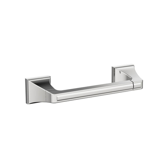 Amerock Mulholland Chrome Pivoting Double Post Toilet Paper Holder