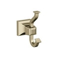 thumbnail image 1 of Amerock Mulholland Golden Champagne Single Prong Robe Hook, 1 of 9