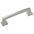 thumbnail image 1 of Mulholland 3-3/4 in (96 mm) Center-to-Center Satin Nickel Cabinet Pull, 1 of 7