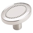thumbnail image 1 of Amerock Opulence 1-3/8 in (35 mm) Length Polished Chrome Cabinet Knob, 1 of 2