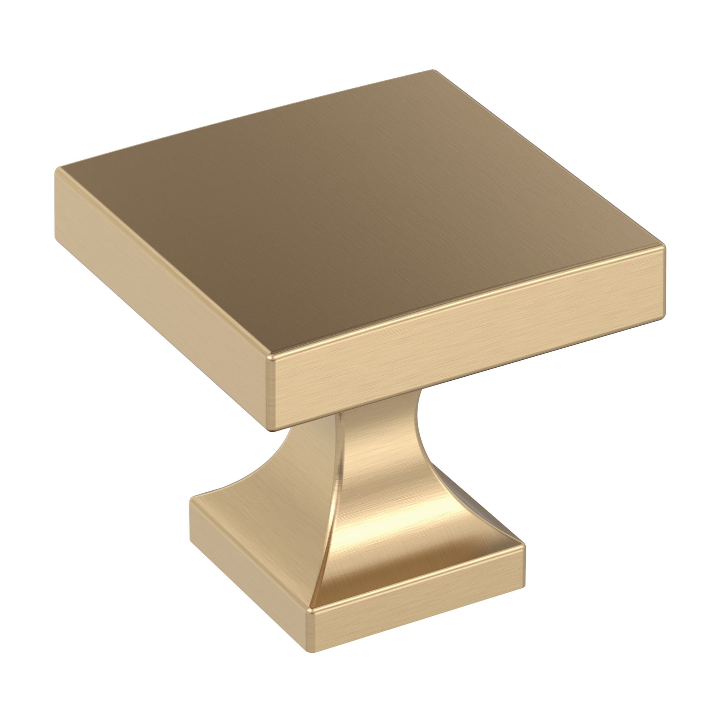 Amerock Pedestal 1-1/16 inch (27mm) Length Champagne Bronze Cabinet Knob - 25 Pack