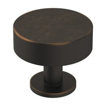 Amerock Radius 1-1/4 inch (32mm) Diameter Oil-Rubbed Bronze Cabinet Knob, 2 Pack