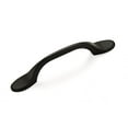 thumbnail image 1 of Amerock Ravino 3 inch Center-to-Center Matte Black Cabinet or Furniture Pull, 10 Pack, 1 of 6