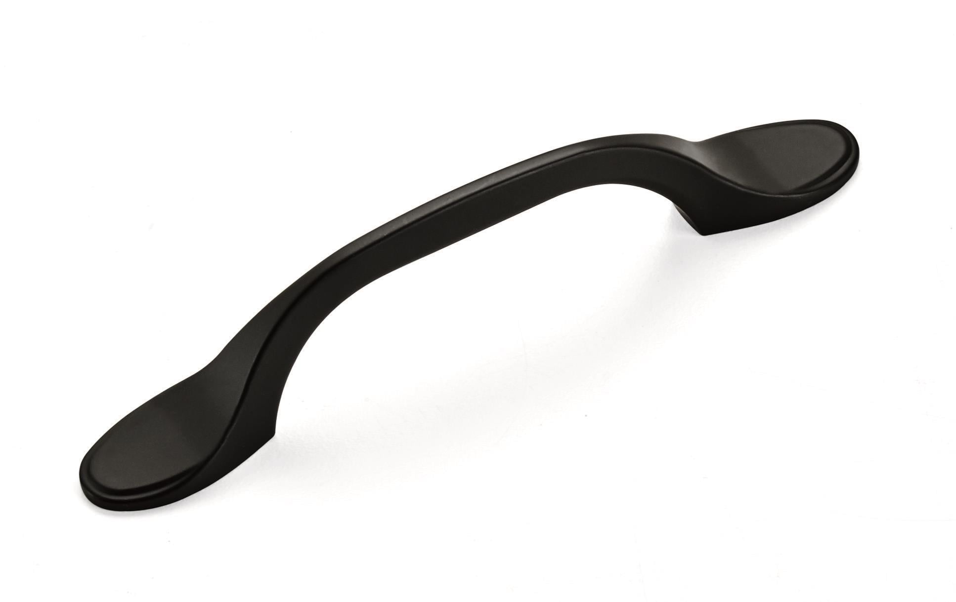 Amerock Ravino 3 inch Center-to-Center Matte Black Cabinet or Furniture ...