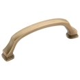 thumbnail image 1 of Revitalize 3-3/4 in (96 mm) Center-to-Center Gilded Bronze Cabinet Pull, 1 of 7