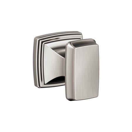 Amerock Revitalize Brushed Nickel Single Prong Robe Hook