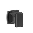 thumbnail image 1 of Amerock Revitalize Matte Black Single Prong Robe Hook, 1 of 9