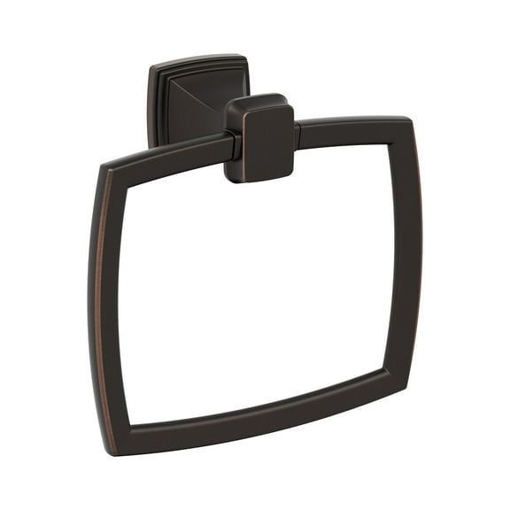 Open Box Amerock Revitalize Oil-Rubbed Bronze Closed Towel Ring