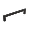 thumbnail image 1 of Amerock Revolve 5-1/16 inch Center-to-Center Matte Black Cabinet Pull, 10 Pack, 1 of 5