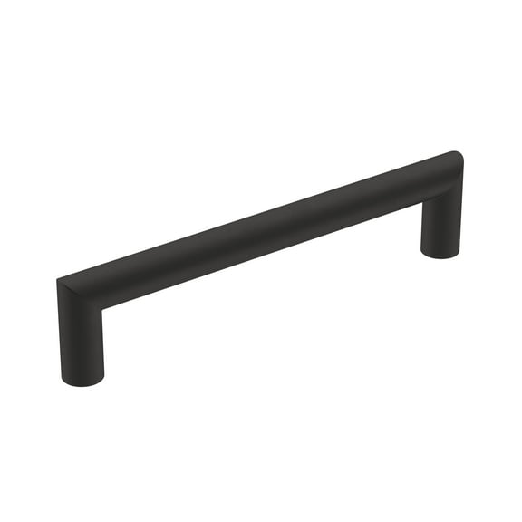Amerock Revolve 5-1/16 inch Center-to-Center Matte Black Cabinet Pull, 25 Pack