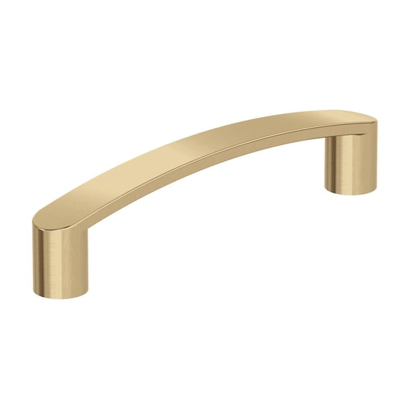 Amerock Rift 3-3/4 inch Center-to-Center Champagne Bronze Cabinet or Furniture Pull, 25 Pack