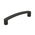 thumbnail image 1 of Amerock Rift 3-3/4 inch Center-to-Center Matte Black Cabinet or Furniture Pull, 10 Pack, 1 of 5