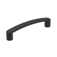 thumbnail image 1 of Amerock Rift 3-3/4 inch Center-to-Center Matte Black Cabinet or Furniture Pull, 25 Pack, 1 of 5