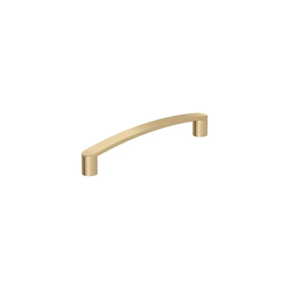 Amerock Rift 5-1/16 inch Center-to-Center Champagne Bronze Cabinet or Furniture Pull, 10 Pack