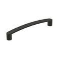 thumbnail image 1 of Amerock Rift 5-1/16 inch Center-to-Center Matte Black Cabinet or Furniture Pull, 10 Pack, 1 of 4