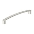 thumbnail image 1 of Amerock Rift 6-5/16 inch Center-to-Center Satin Nickel Cabinet or Furniture Pull, 10 Pack, 1 of 4