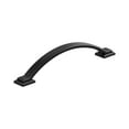 thumbnail image 1 of Amerock Sheffield 5-1/16 inch (128mm) Center-to-Center Matte Black Cabinet Pull, 25 Pack, 1 of 4