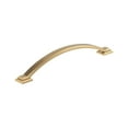 thumbnail image 1 of Amerock Sheffield 6-5/16 inch (160mm) Center-to-Center Champagne Bronze Cabinet Pull, 10 Pack, 1 of 4