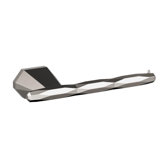 Amerock St. Vincent Brushed Nickel Single Post Toilet Paper Holder