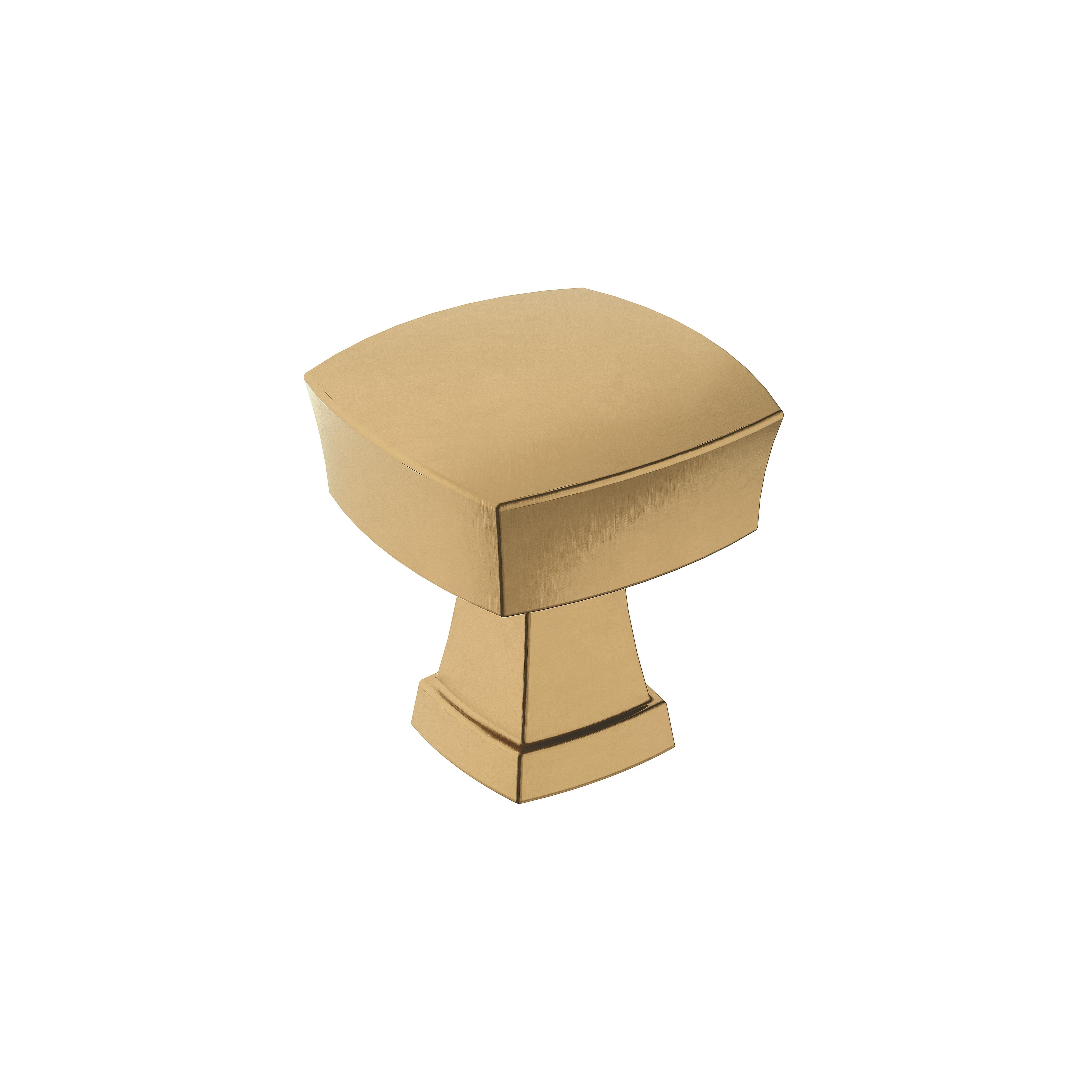 Amerock Stature 1-1/4 inch (32mm) Length Champagne Bronze Cabinet Knob, 10 Pack