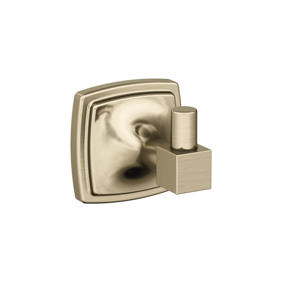 Amerock Stature Golden Champagne Single Prong Robe Hook