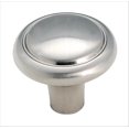 thumbnail image 1 of Amerock Sterling Traditions 1-1/8 in (29 mm) Diameter Sterling Nickel Cabinet Knob, 1 of 2