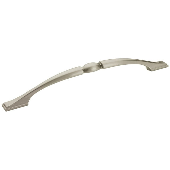 Amerock Sterling Traditions 12 in (305 mm) Center-to-Center Satin Nickel Appliance Pull
