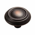 thumbnail image 1 of Sterling Traditions 1-1/4 in (32 mm) Diameter Oil-Rubbed Bronze Cabinet Knob, 1 of 4